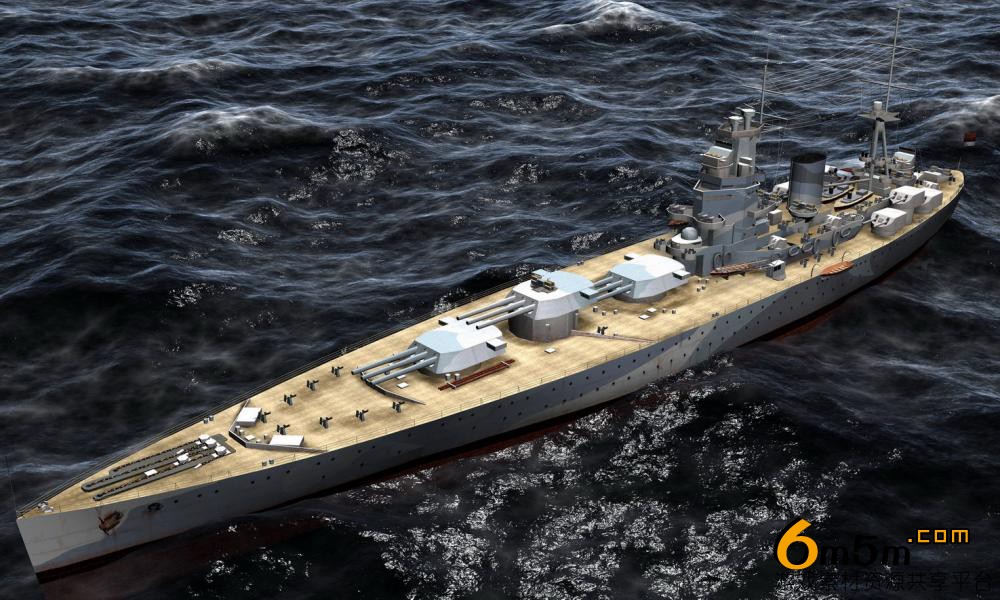古田纳尔逊军舰模型